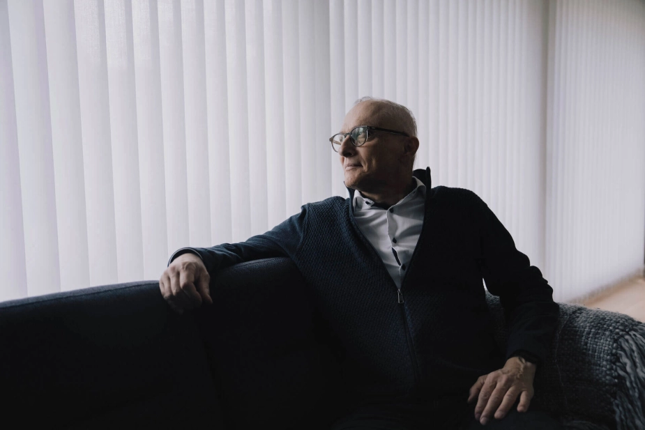 Michael Ziegler bor alene, og derfor har han savnet at have kontakt til andre mennesker, mens han har været syg.