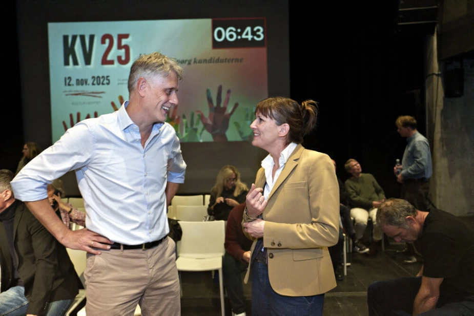Thomas Horn og Benedikte Kiær.