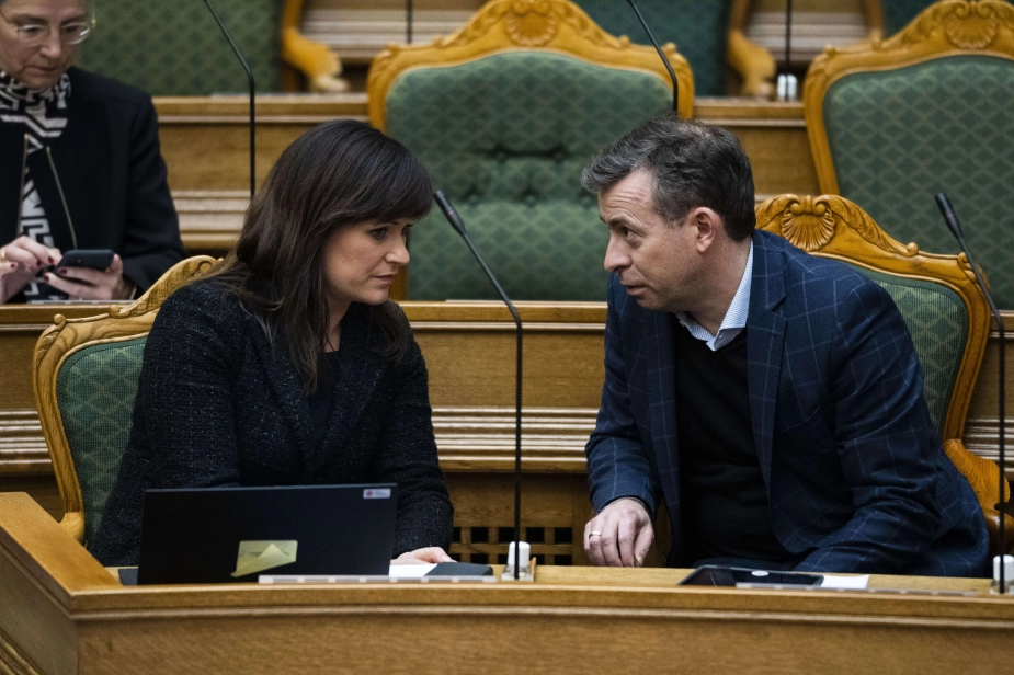 Ved valget i 2022 blev Sophie Løhde (V) valgt ind i Folketinget med 12.210 personlige stemmer. Hans Andersen (V) blev ligeledes valgt ind. Han fik 4031 personlige stemmer. (Arkivfoto).