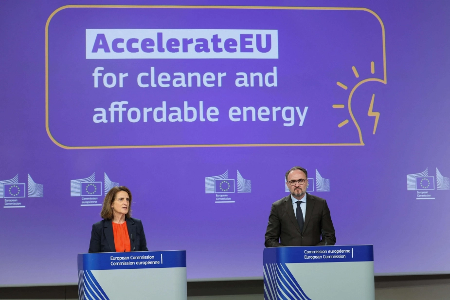 EU's energikommissær, danske Dan Jørgensen, var med til præsentationen af EU-Kommissionens anbefalinger.