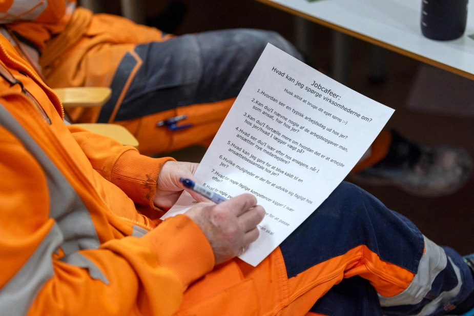 Omkring 100 fabriksmedarbejdere blev hjulpet videre i Kalundborg Kommune.