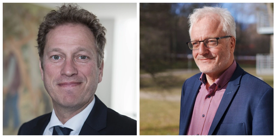 Søren Hansen, Kommunaldirektør, Lyngby-Taarbæk Kommune. Niels Ågesen, Kommunaldirektør, Vejle Kommune.