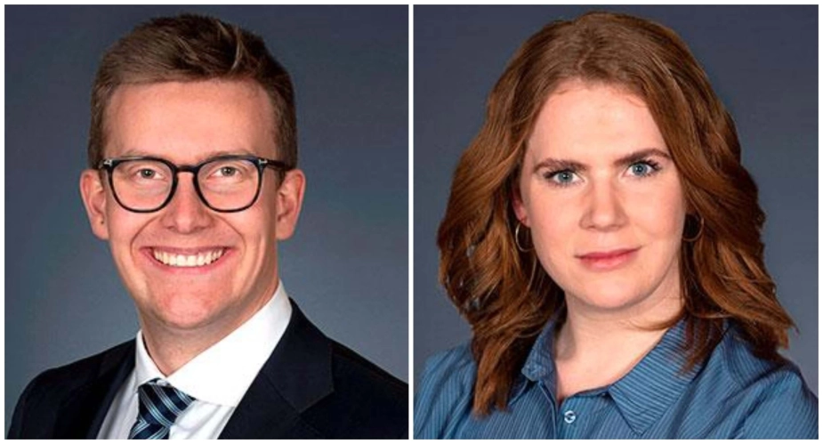 Andreas Karlsen og Tina-Mia Eriksen vil have bedre retningslinjer for forvaltningssvar.