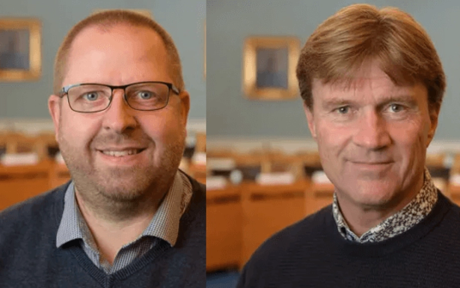 Med de to nye medlemmer, Anker Boje (tv) og Bo Ratz (th) er Østbroen op på fem byrådsmedlemmer.