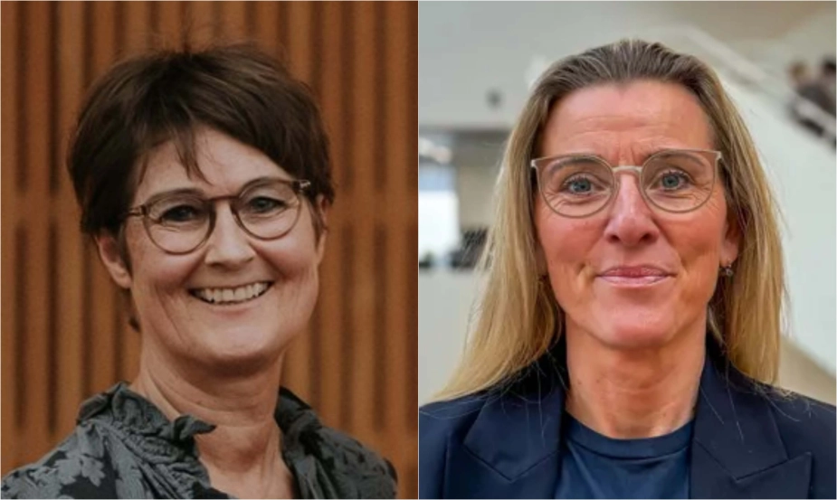 Forvaltningschef i Aarhus Kommune, Jeanette L. Hoppe, og arbejdsmarkedschef i Viborg Kommune.