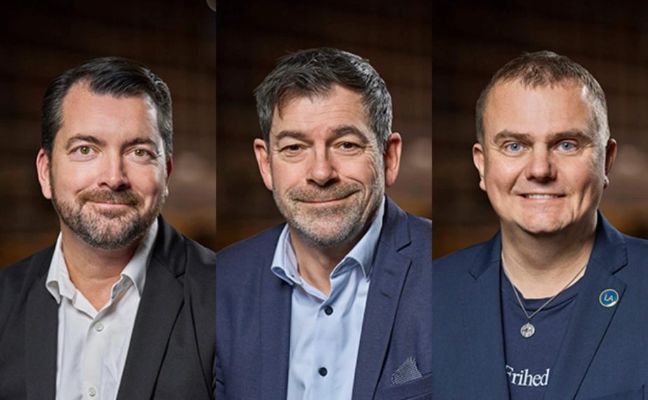 Dennis Charles Hansen (S), Torben Froberg Poulsen (V) og Mikael Simonsen (LA) fortæller her, hvorfor de valgte at stemme imod et datacenter med en privat investering på 20 milliarder kroner.