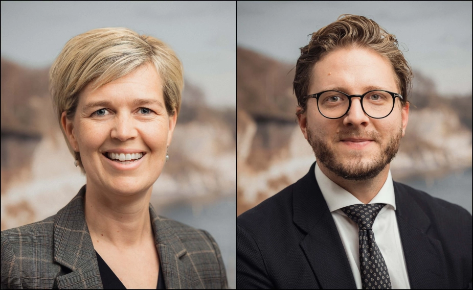 Spidskandidaterne Anette Mortensen (V) og Mikkel Lundemann Rasmussen (K) vil have en borgerlig borgmester ved det kommende valg.