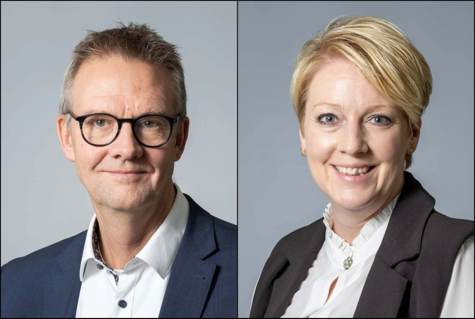 Tidligere V-borgmester Karsten Søndergaard og nuværende S-borgmester Vicky Holst Rasmussen går efter borgmesterposten i Egedal.