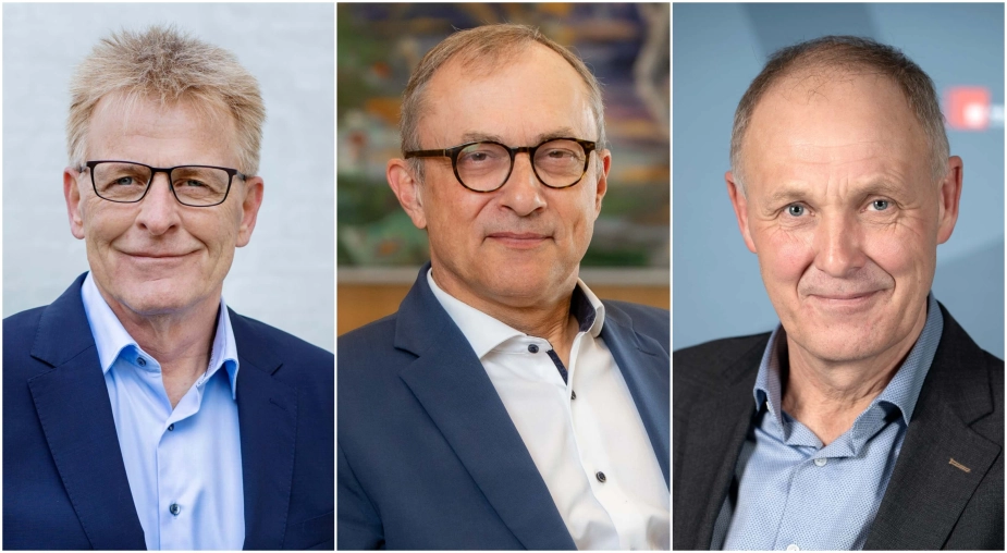 Borgmestererfaringen løber samlet op i omkring 50 år for de tre borgmestre.