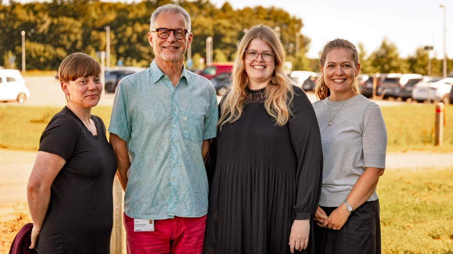 Fire fagfolk fra Region Midtjylland frygter, at beskæftigelsesreformen svigter de borgere, der har mest brug for en koordineret indsats.
Fra venstre mod højre: Jane Bach Kirkegård, Kenneth Kibsgård, Katrine Schilling Andersen og Bodil Kaalund Bruun.