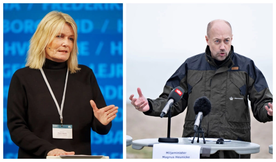 KL opfordrer regeringen til at tage et større ansvar for kystsikringsprojekterne. Birgit S. Hansen og miljøminister Magnus Heunicke mødes på torsdag til debat på KL's klima- og miljøtopmøde.
