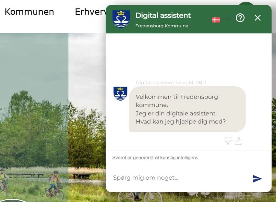 Fredensborg Kommune er blandt dem, som fra det nye år er en del af samarbejde med Den Digitale Hotline.