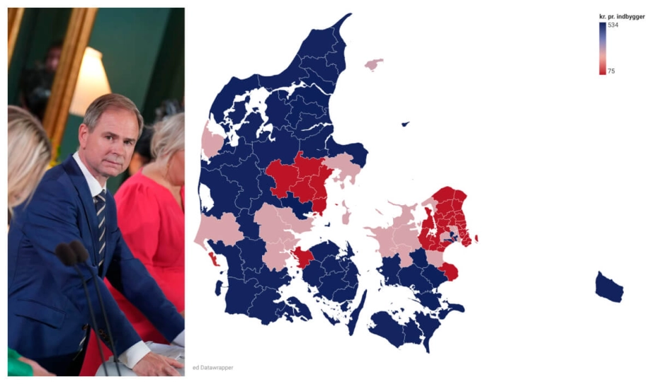 Det ekstraordinære finansieringstilskud blev præsenteret i fredags i forbindelse med SVM-regeringens finanslovsudspil for 2025.