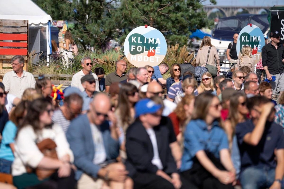 EU får ekstra fokus på årets Klimafolkemødet efter formandskab, fortæller chef. Billedet er fra Klimafolketmødet i 2024.