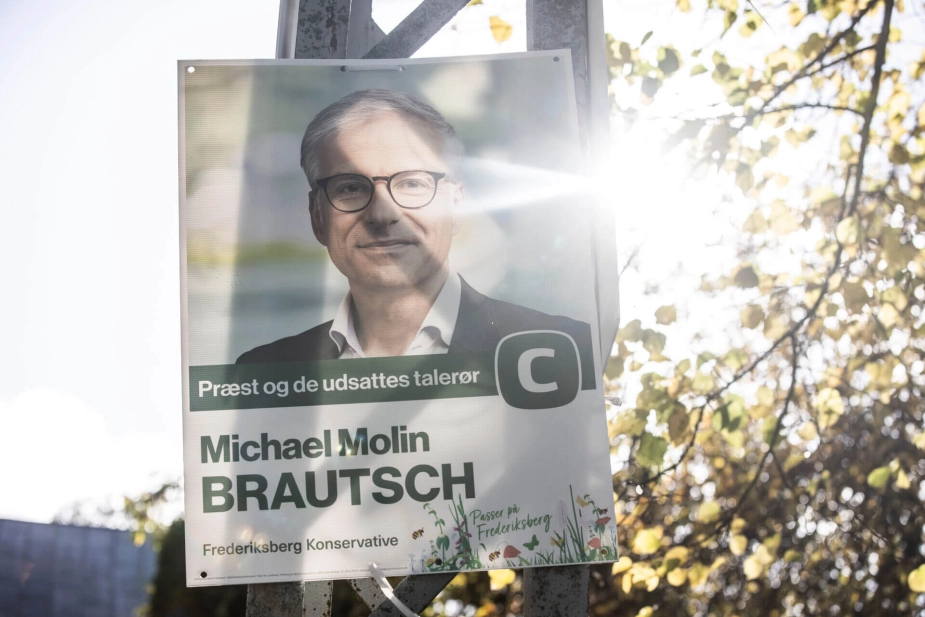 Den konservative spidskandidat Michael Brautsch har ifølge to meningsmålinger en realistisk mulighed for at vinde borgmesterposten på Frederiksberg tilbage på konservative hænder.