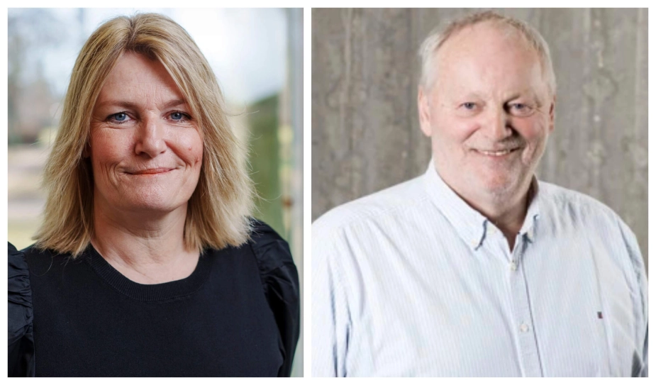 Afgående borgmester Birgit S. Hansen (tv.) beskyldes af Jens Borup (V) for at have løjet i byrådssalen, da de forskellige muligheder for at redde Frederikshavn Havn var til debat i maj.