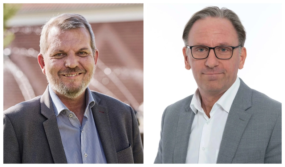 Henrik B. Larsen, bl.a. direktør for Ældre og Rehabilitering i Vejen Kommune, og Christian Boel, direktør for Sundhed og Omsorg i Aarhus Kommune.