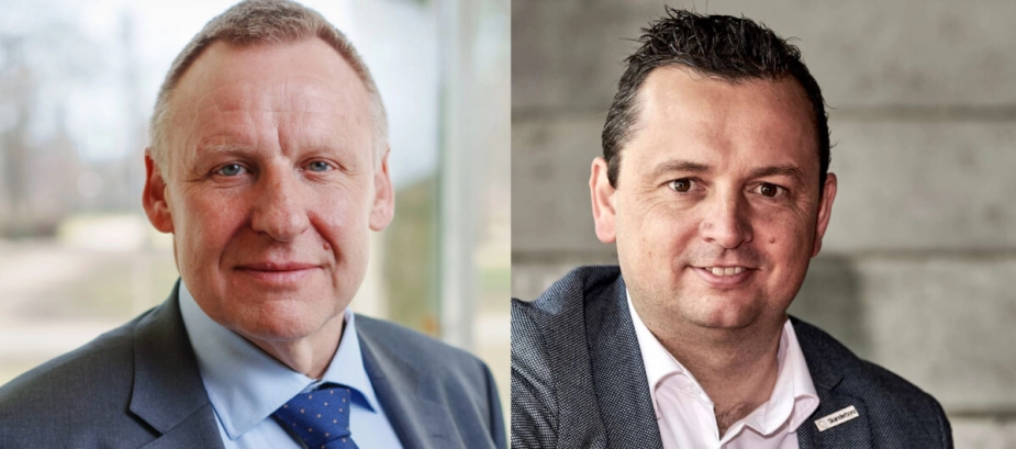 Både Lars Storgaard (tv) og Frands Fischer (th) mener, at noget af det mest afgørende bliver, hvor mange kommuner der vælger selvbudgettering.