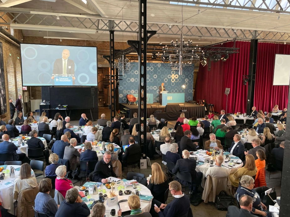 Anders Kühnau åbner her Regionernes Politiske Topmøde i Aarhus i dag.