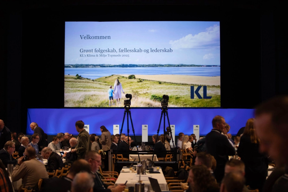 KL's klimapris uddeles fra denne scene torsdag eftermiddag.