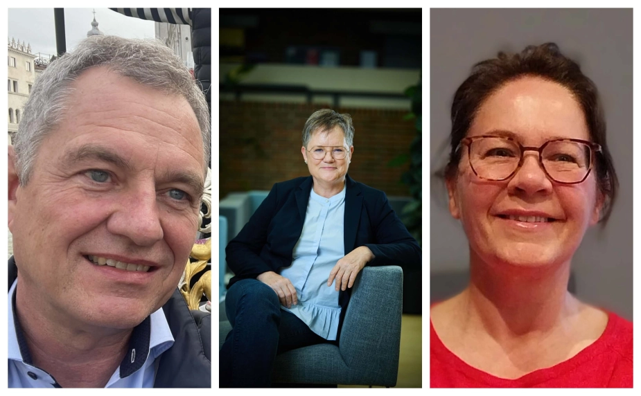Arbejdsmarkedscheferne Bjarne Bo Larsen (Brøndby, Merete Gommesen (Nyborg) og Kia Lund McDermott (Nordfyns) ser både muligheder og udfordringer i forsøget med frit valg af aktør for ledige dagpengemodtagere.