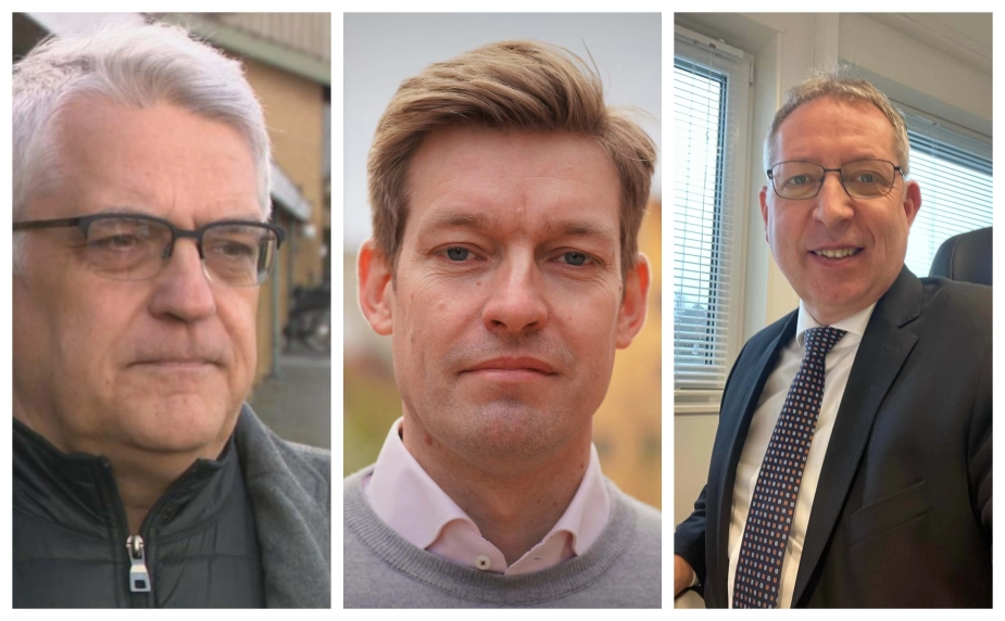 Allan Westh, arbejdsmarkedschef på Bornholm, Gorm Hjelm Andersen, der er koncernchef for afdelingen for job og virksomhed i Odense Kommune og Jørgen Dan Pedersen, jobcenterchef i Ishøj Kommune.