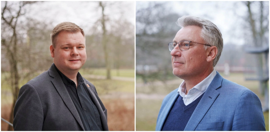 Hverken Simon Hansen eller Holger Schou Rasmussen ser det geniale ved en sammenlægning af deres kommuner.