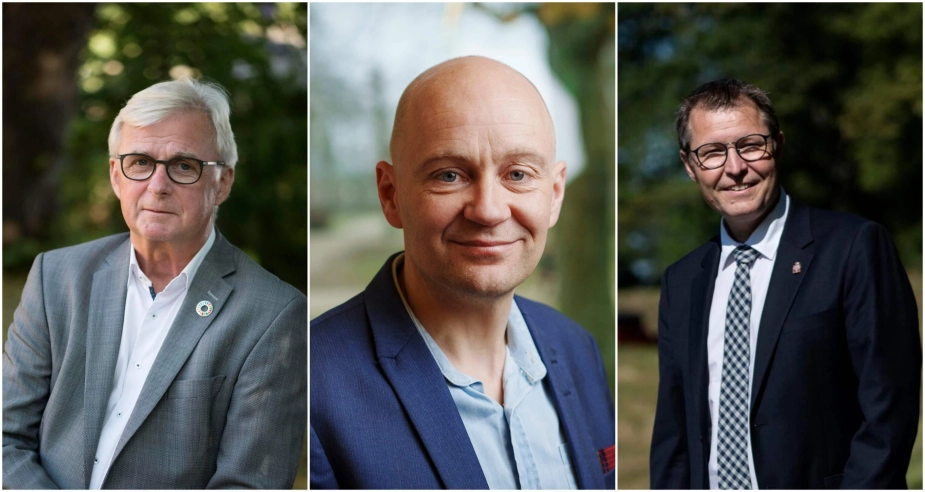 Tonni Hansen, Frank Jensen og Kenneth Muhs ønsker ikke, at deres kommuner sammenlægges med andre.