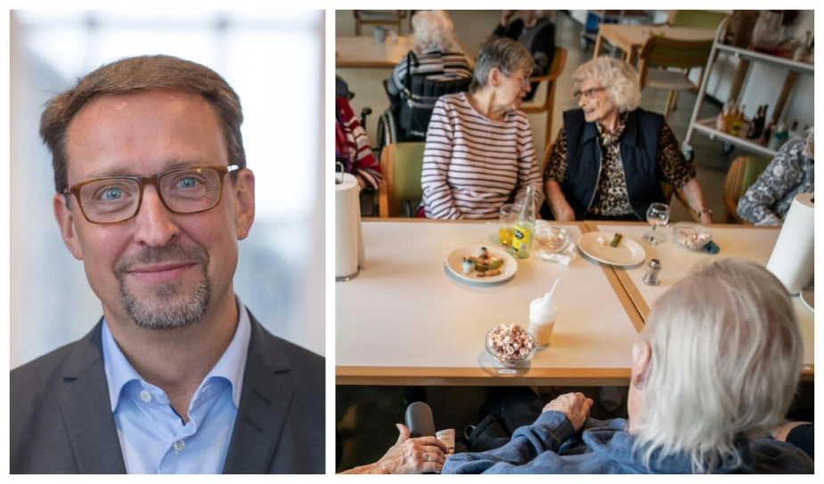 "Det er årtiers måde at organisere ældreplejen på, som vi grundlæggende er ved at ændre, både den måde vi visiterer borgere, og den måde vi udfører plejen på,” siger Jakob Bigum Lundberg, formand for Kommunale Velfærdschefer.