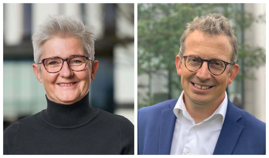 Else Zippor, direktør for Voksenområdet i Billund Kommune, og Jan Dehn, velfærds- og kulturdirektør i Hørsholm Kommune.