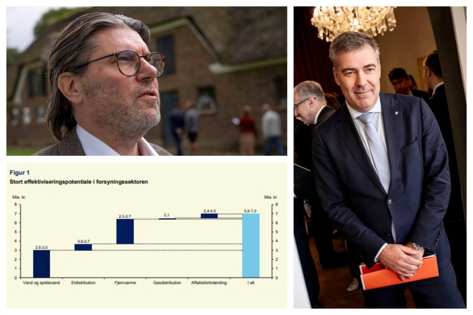 Mads Fuglede (DD) har efterspurgt en fjernvarmekommission, der skal kaste lys over effektiviseringspotentialet ved en liberalisering. Lars Aagaard har ikke travlt med at revolutionere sektoren.