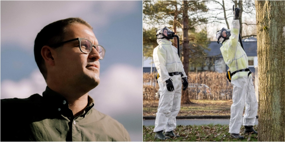 Efter Odense Kommune forgæves har forsøgt at udrydde 'larven fra helvede', vil naturminister Christian Rabjerg Madsen (S) nu samle myndighederne om en fælles indsats mod larven, hvis brandhår kan give kløe, udslæt og allergiske reaktioner.