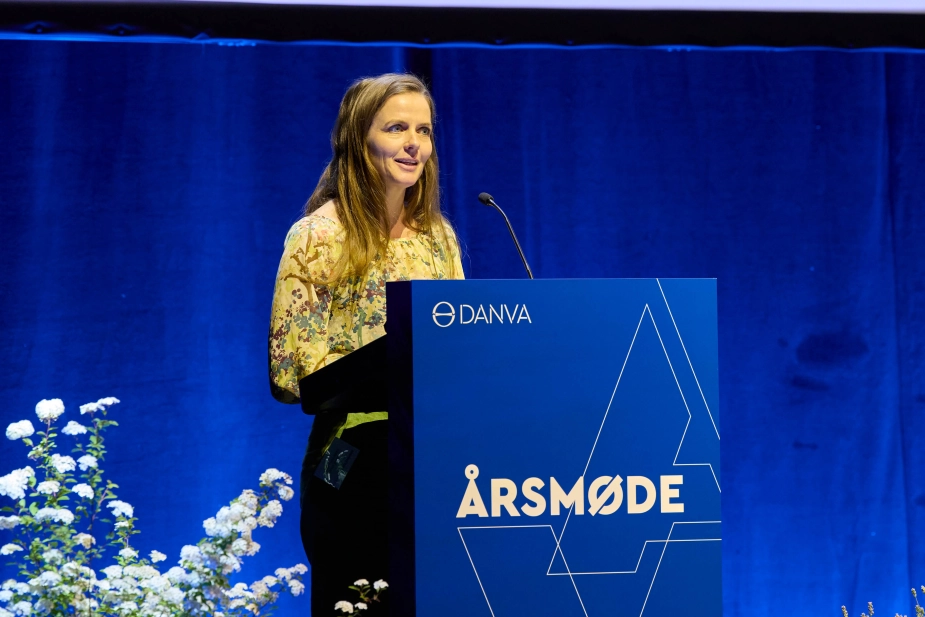 Bestyrelsesformand i DANVA, Ellen Trane Nørby, åbner DANVA's årsmøde torsdag i Odense.