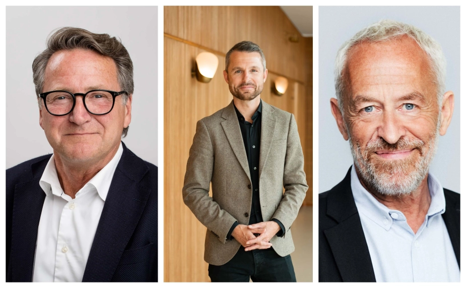 De tre rådmænd er gået sammen om at kræve national handling. Fra venstre: Claus Houden, Christian Budde og Jes Lunde