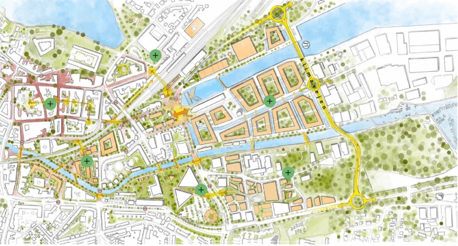 Det var på baggrund af den samlede plan for Kolding by, at S trak støtten til planerne om havnen.