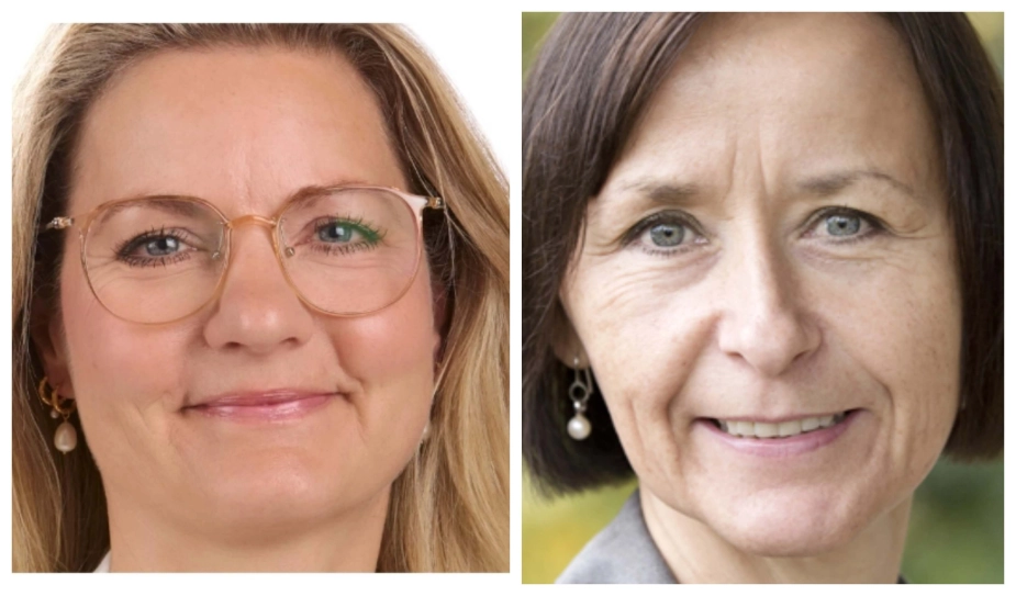 Solveig Christiansen, sundheds- og ældrechef i Nyborg Kommune (tv) og Kitt Pedersen, chef for Sundhed og Ældre i Faaborg-Midtfyn Kommune, er nogle af de ældrechefer, som efterlyser klar besked fra Ældreministeriet.