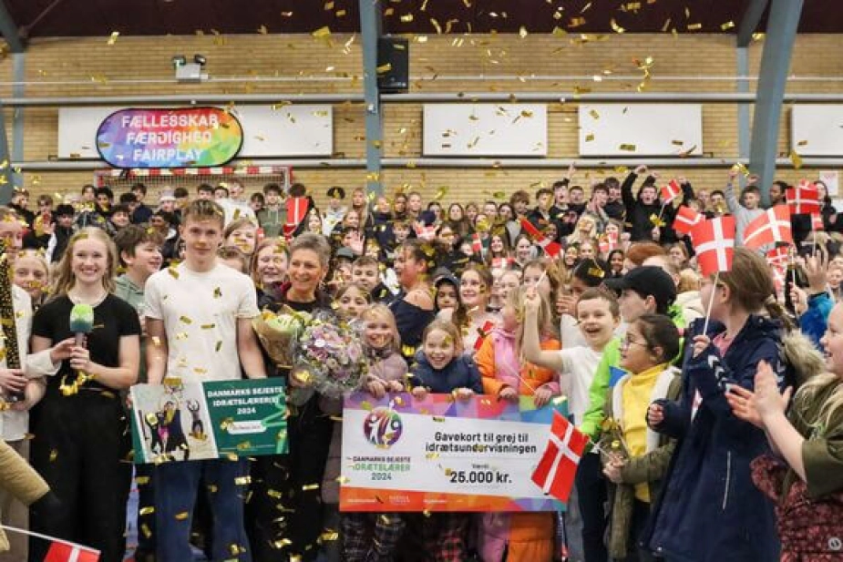 Kit Aagesen fra Nykøbing Sjælland Skole i Odsherred vandt prisen som Danmarks Sejeste Idrætslærer sidste år.