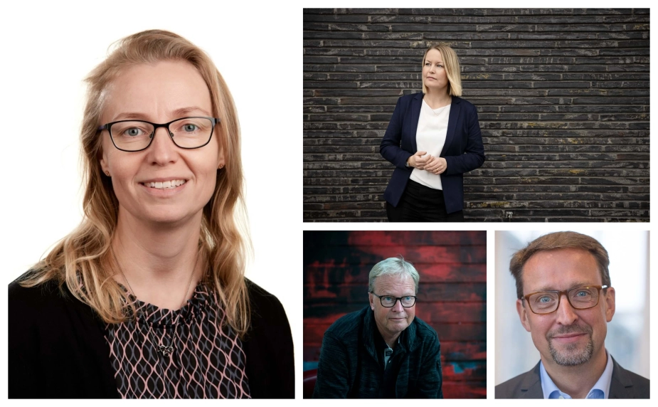 Socialchef i Svendborg, Vickie Kramer (tv.),forkvinde hos Dansk Socialrådgiverforening, Signe Færch (th.), borgmester i Viborg og formand for KL's Socialudvalg, Ulrik Wilbek (i midten) og Formand for Kommunale Velfærdschefer, Jakob Bigum Lundberg (th) peger alle på udfordringerne ved de lange ventetider på socialområdet.